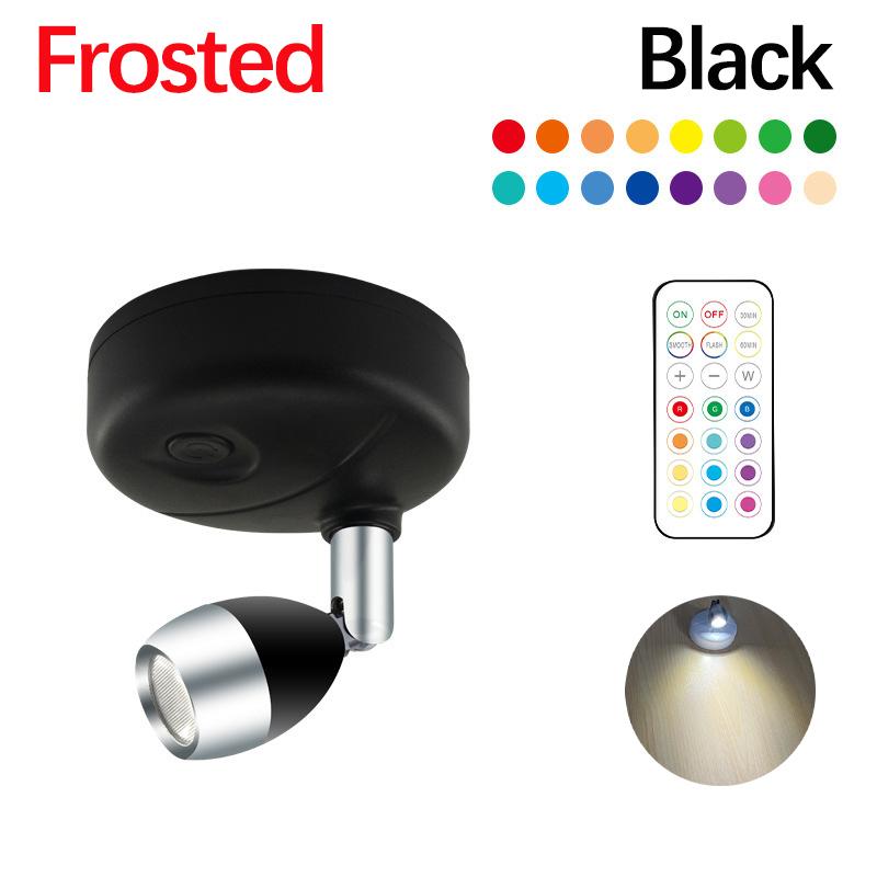 Rechargeable Wireless Wall Lamp,LED Wall Sconce 360° Rotation Nordic Modern Nordic Bedroom Lighting for Hallway Corridor Stairs