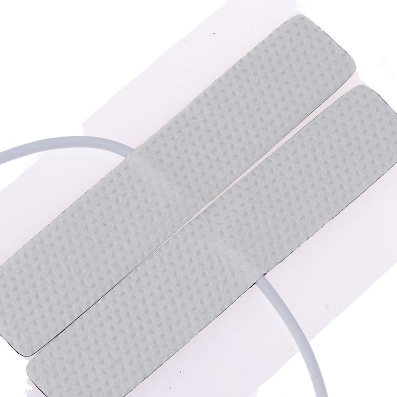 2Pcs Non-Woven Self Adhesive Replacement Electrode Pad For Tens Ems Digital Therapy Machine Massager 1.2*6.5Cm Nerve Stimulator