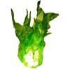 Halloween Decoratie Props Simulatie Zwevende Vuurbal Lamp Kunstmatig Vuur Vlam Sfeerlicht voor Cosplay Rolspel LBS