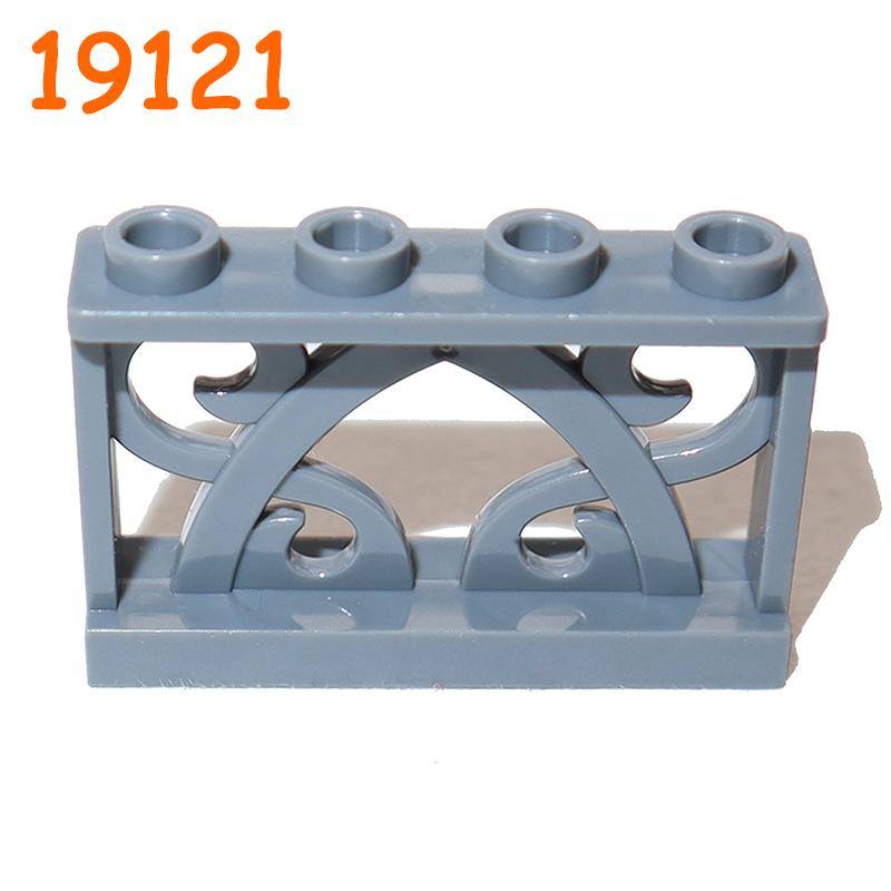 Non-Toxic Fence City Accessories Building Block Moc Part Railing Stair Barrier Ladder Guard Bar Castle Garden Farm Military Assemble Brick