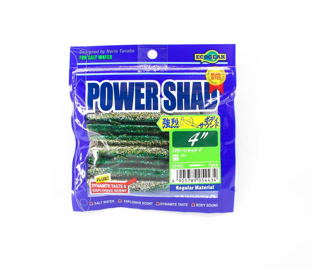 Ecogear Měkká nástraha Power Shad 4 palce 169 (4434)