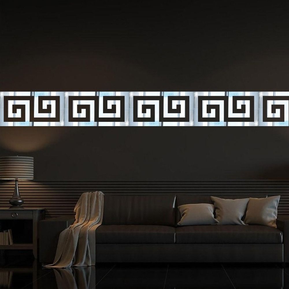 10pcs 10x10/5x5/16x16cm DIY Wall Sticker 3D Mirror Acrylic Mirror Sticker  Interior Design