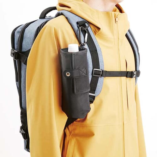 Torne PATTO PETTO P-3515, Insulated/Cold Plastic Bottle Holder for 500ml Bottles, Polyester, Black