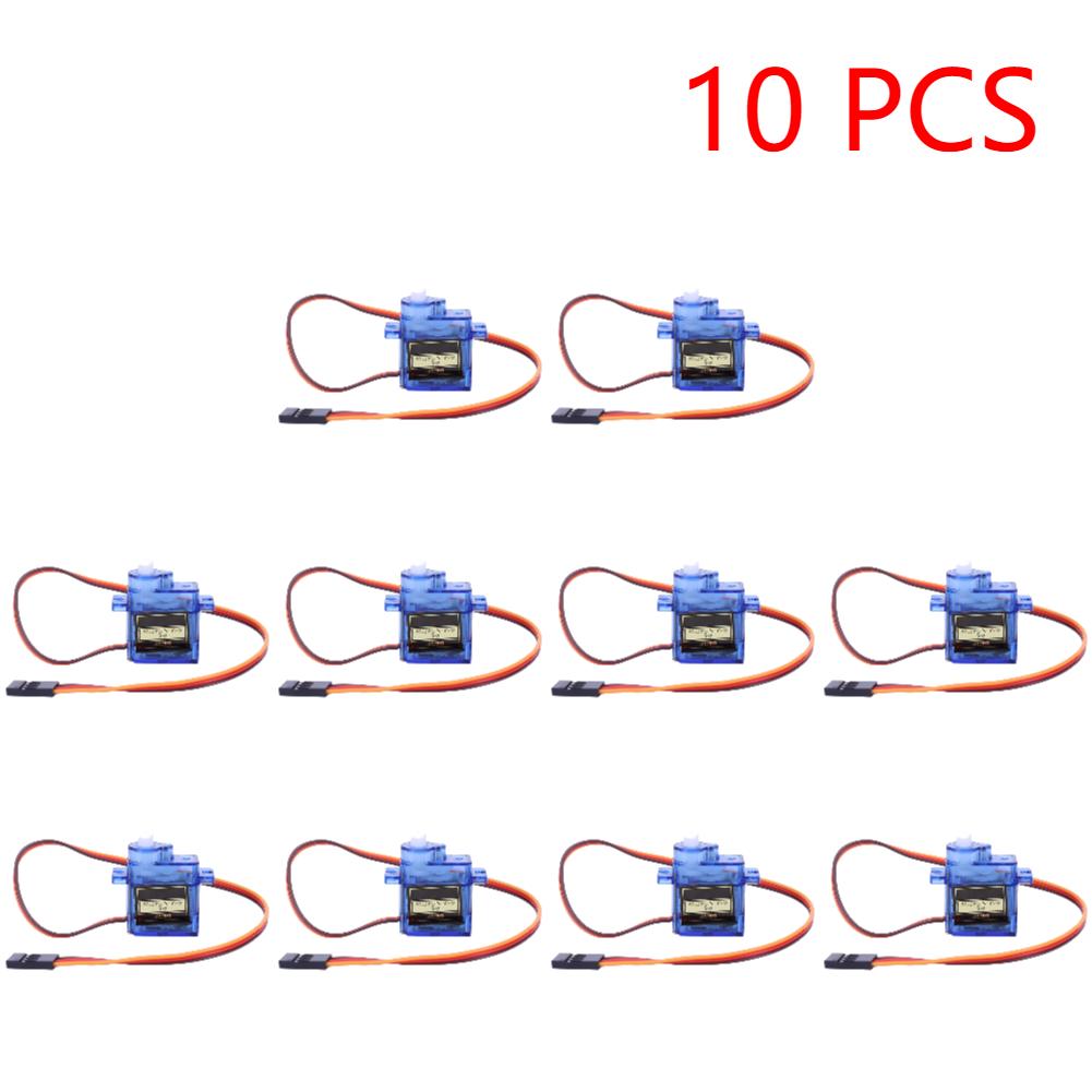 1-20Pcs SG90 9G Micro Servo Servo Motor for RC Planes Robot Arm 180°/360° Fixed-Wing Servo Motor Control for Airplane Helicopter