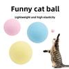 Cat Toy Elastic Ball, Foaming Ball, High Elasticity Ball, Cat-friendly Scratch-resistant Self-entertaining Cat Toy Ball