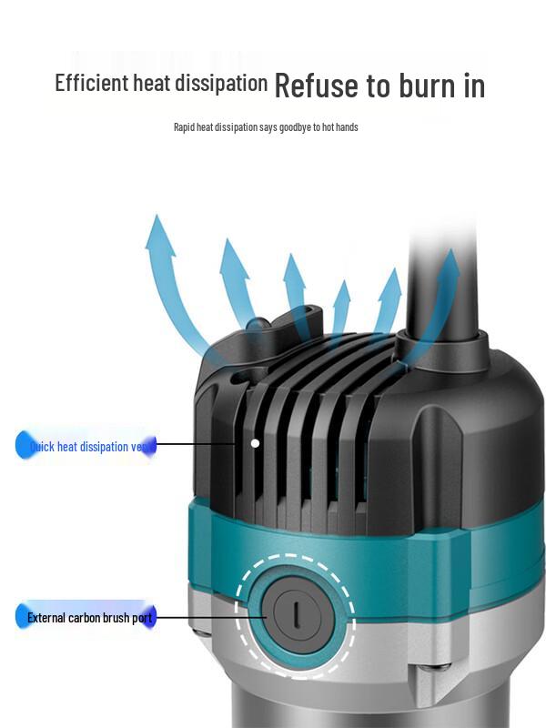 MUFAN Electric Trim Router Kit CN plug (adapter included)