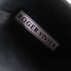 Great ROGER VIVIER Short Boots Tempet Viv Strassbacks Rubber Rain Boots Black Women 37 Used