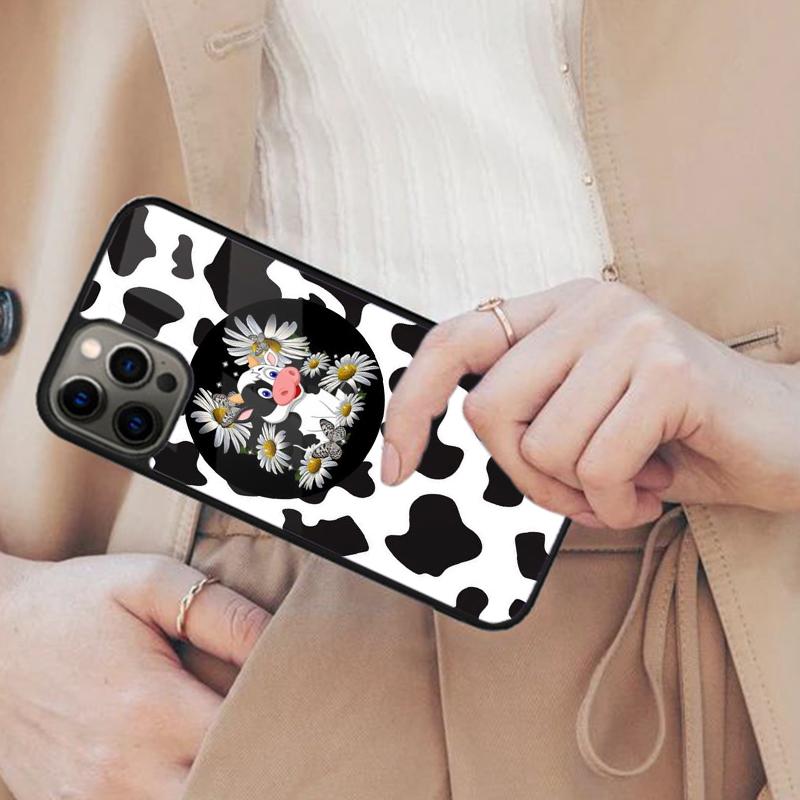 Dairy Cattle Cow Speckle Magnetic Phone Case For APPLE iPhone 17 Air 16 14 13 12 Pro Max 15 Plus Charge With MagSafe Cover