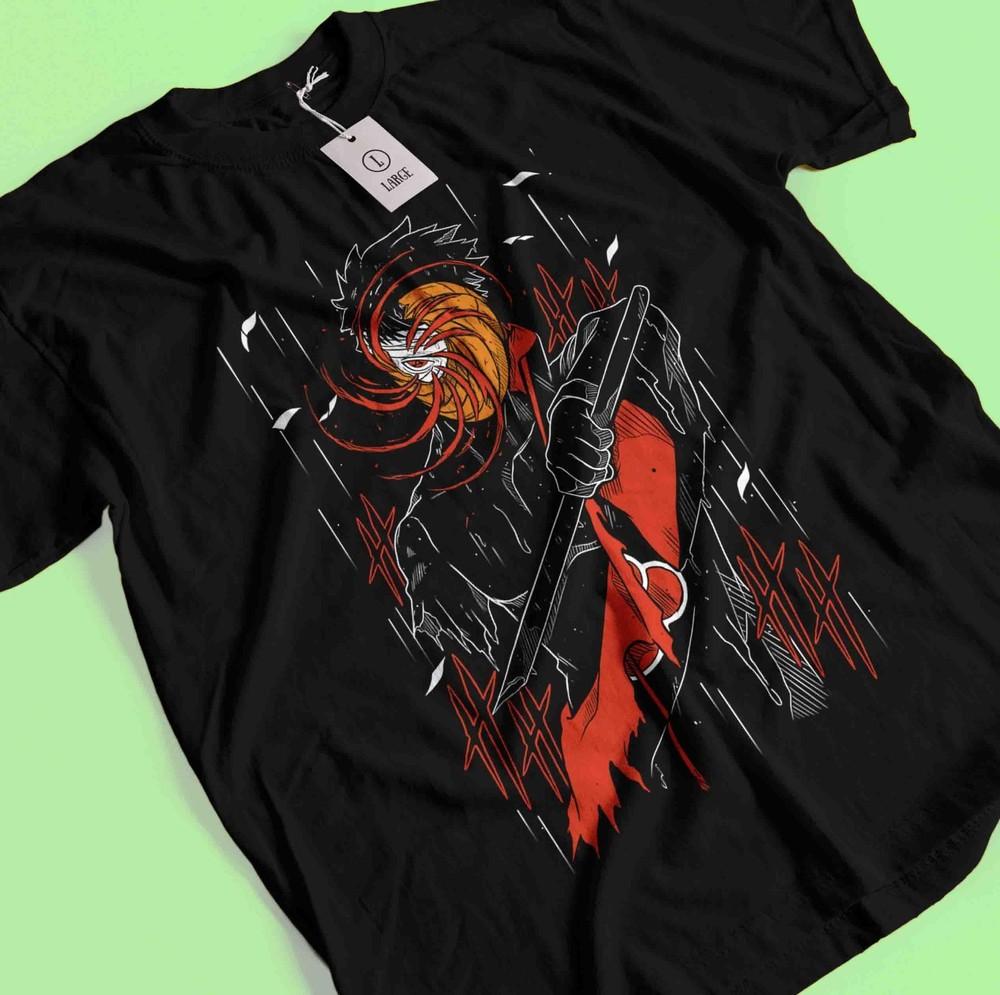 

Obito Shirt Kakashi T-Shirt Naruto Tshirt Madara Jiraya Rin Itachi Uchiha Minato 3XL