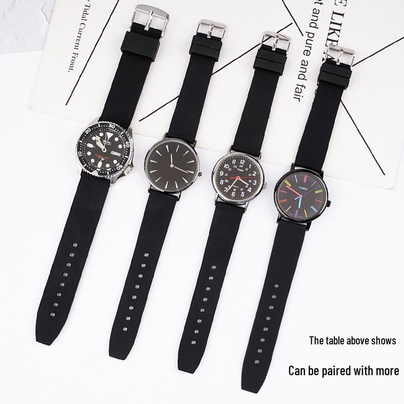 Schnellverschluss Wasserdichtes Silikon Smartwatch Armband 16-28mm