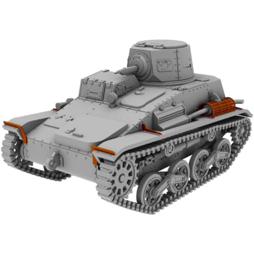 IBG 1/72 Japanese Army Type 94 Light Armored Car Early Model Plastic Model Kit PB72043