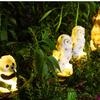 Solar Eagle Stehlampe Tierlampe Eichhörnchen Panda Villa Innenhof Dekoration Atmosphärenlampe Rasenlampe Eule