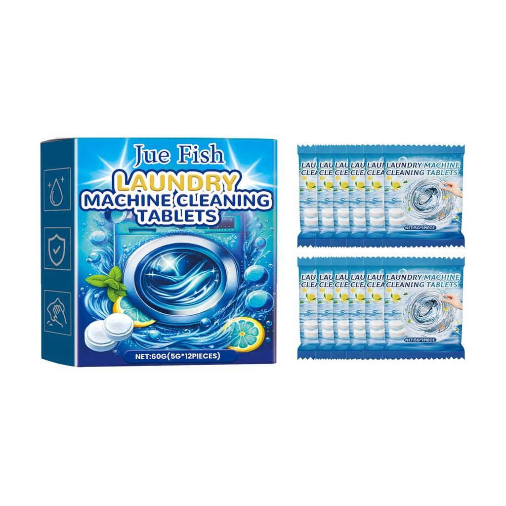 Washing Machine Cleaning Effervescent Tablets, Powerful Dirt Removal, Cleaning Effervescent Tablets, Powerful Cleaning Tablets