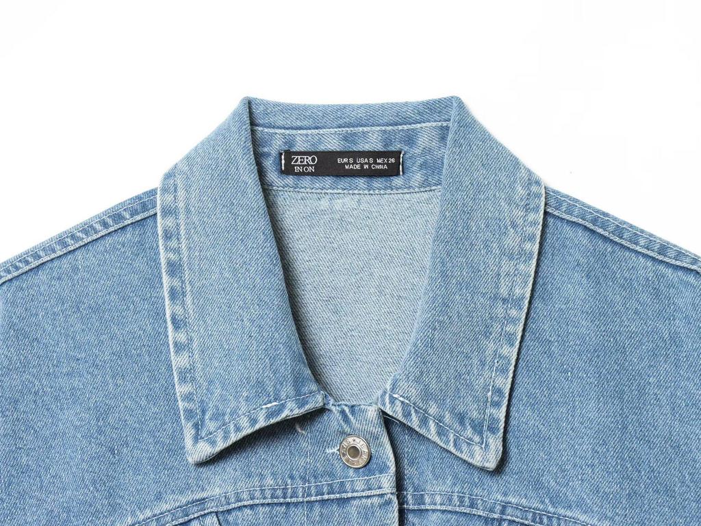 2026 Spring Women's Versatile Denim Jacket - Long-Sleeved Fashion Outerwear (6688024)