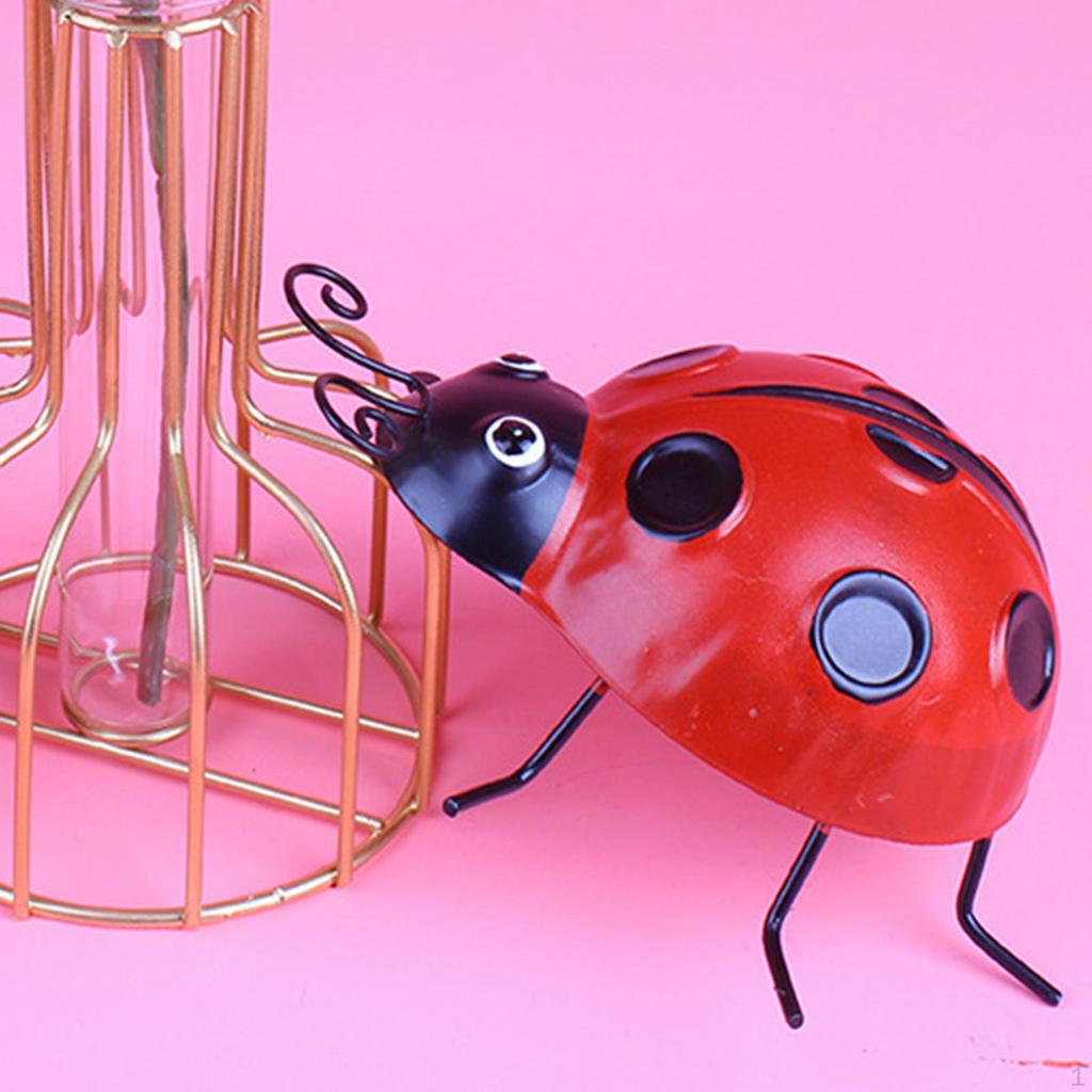 Ladybugs Decorative Sculpture Garden Wall indoor e outdoor Hanging