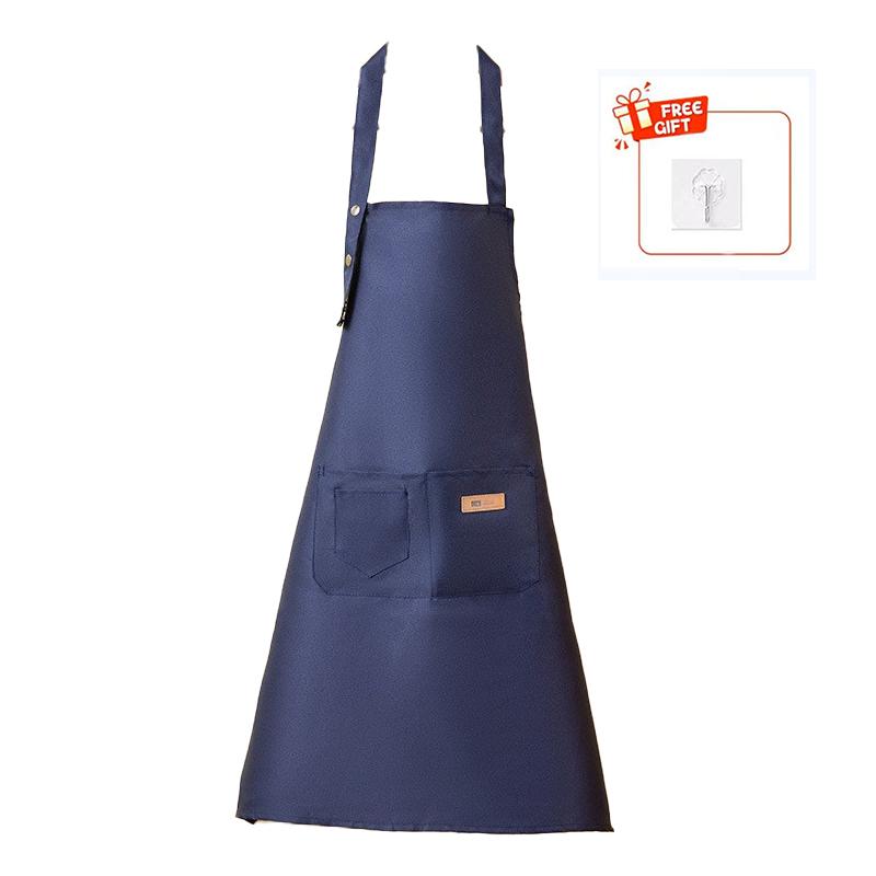 Fashion Canvas Kitchen Aprons For Woman Men Chef Work Apron For Grill Restaurant Bar Shop Cafes Beauty Nails Studios Uniform