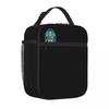 Bestselling Gabriel Judge Of Hell Marble Print Kids Lunch Bag Daily Snack Storage Insulated Lunch Bag