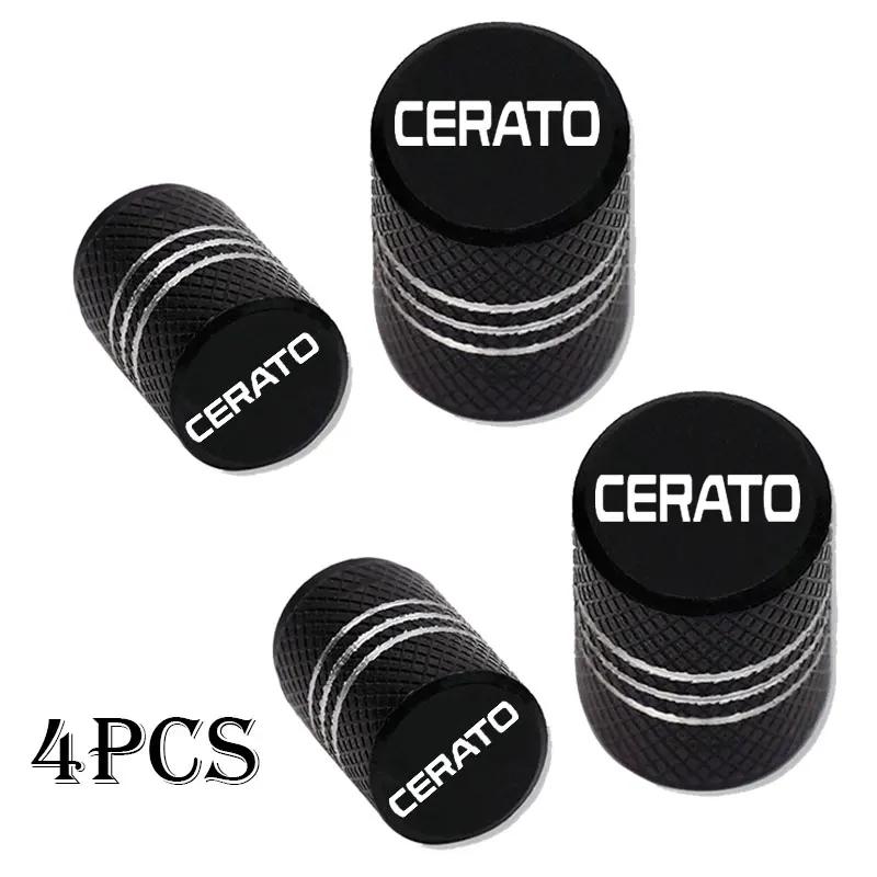 

4pcs Car Wheel Tire Valve Caps Tyre Stem Covers Airdust Waterproof For KIA CERATO Car Accessories