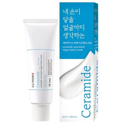 Illiyoon Ceramide Hand Cream Unscented, 50ml, 1 Unit