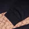 Coach Ss22 Logo Print Patchwork Sweatshirt Men tops Khaki C7828-OFZ