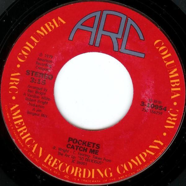 

7inch Record POCKETS - Catch Me 310954 ARC, Columbia 1979 US Soul/Funk Used