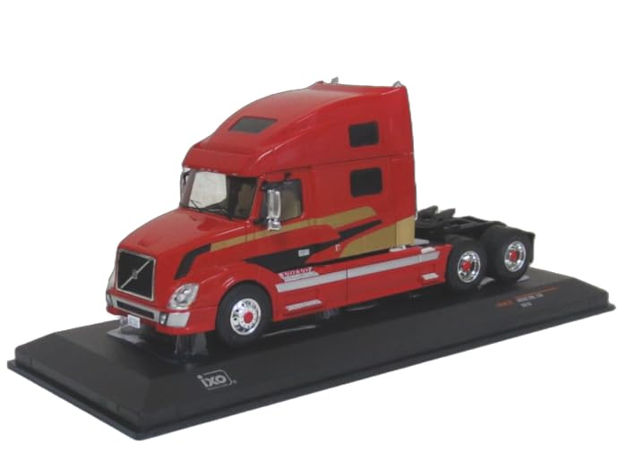 

Ixo Scale Volvo VNL 730 2010 Красный Седельный тягач Готовое изделие 1/43