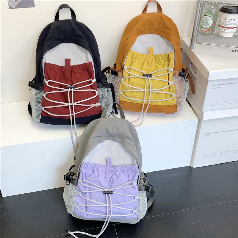 Travel Outdoor Backpack for Women Light Hiking Bag Mountain Climbing Large Capacity Fitness Backpack Hiking Exercise Student School Bag