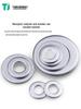 304/316 Stainless Steel Thickened Flat Washer - M2 To M8 Sizes