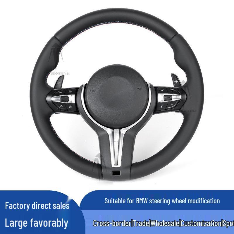 Racing Style Thong Steering Wheel Cover for BMW 1-7 Series, X3-X6, M2-M6, G20
