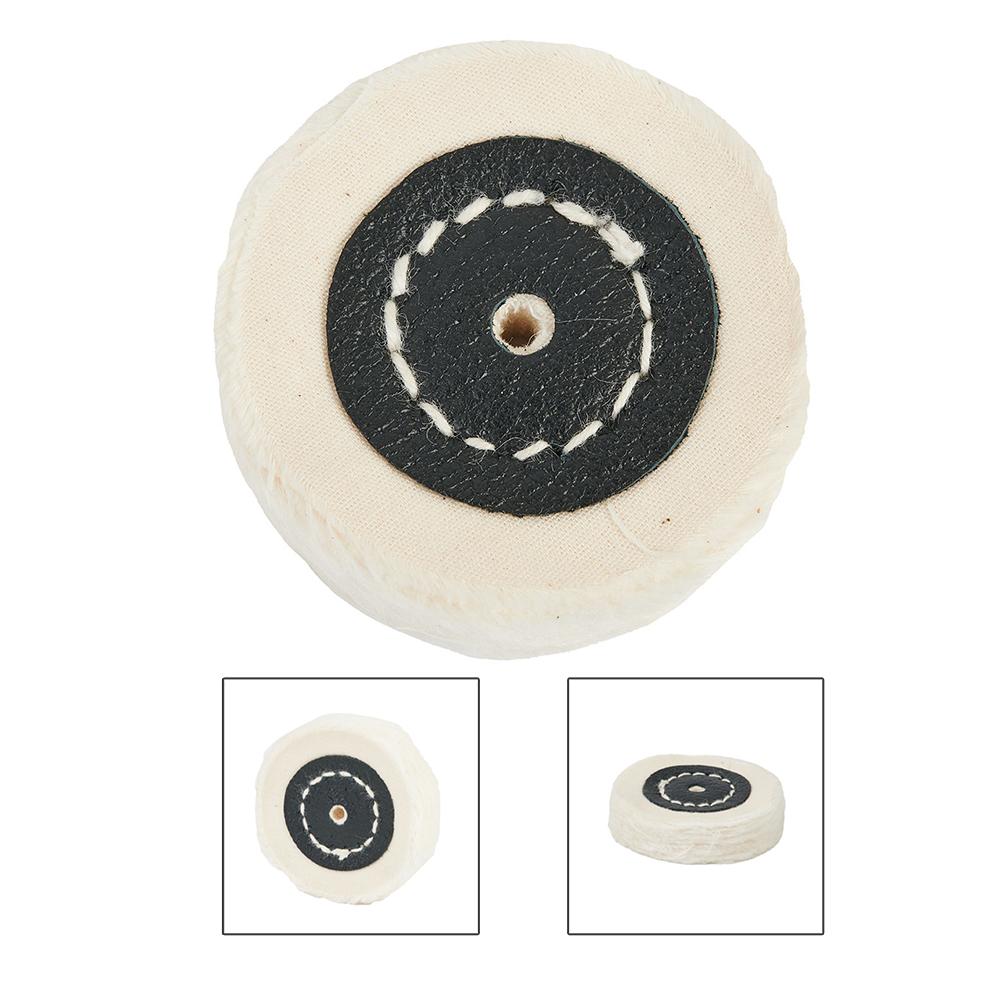 Professional Cloth Buffing Polishing Wheel for Metal Wood Glass White Color