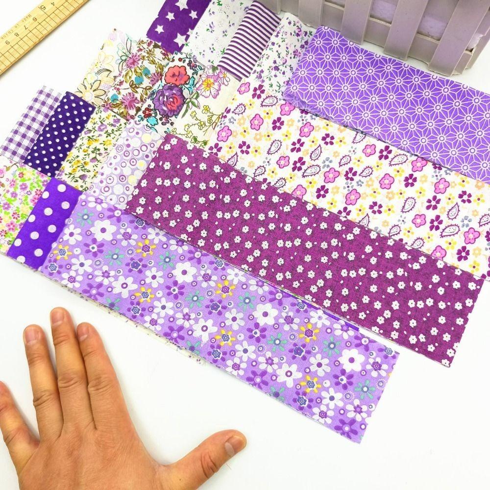 40 Stück/Set DIY Zuschnitte Stoff Jelly Rolls Vintage Baumwollstreifen Bekleidungszubehör