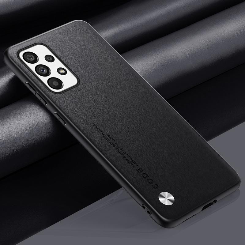 Luxury PU Leather Case For Samsung Galaxy A53 5G Back Cover Silicone Shockproof Full Protection Phone Case For Samsung A53 Coque