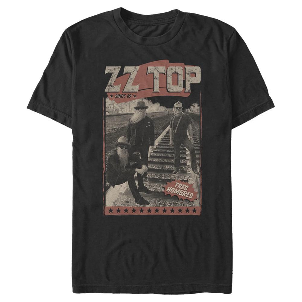 New ZZ TOP Tres Hombres unisex S234XL Black Shirt FN567 Unisex T-Shirt L