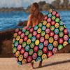 Fashion P-Paul Frank Microfiber Blanket Quick Drying Beach Towels Oversized Printing Super Absorbent Pool Towel Blanket