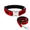 Personalized Pet Collar Custom Free Engraving Puppy Name ID Tag Adjustable Basic Service Dog Pet Collars Leash, 3 Colors