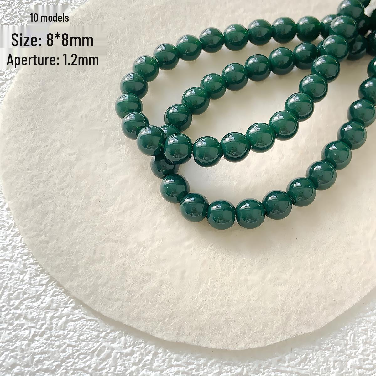 

Aoyama Festival Moon Lampwork Glass Beads DIY Jewelry Bracelet Materials