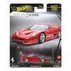 Hot Wheels Car Culture Timeless Icons Ferrari F50 Vehicle Toy Diecast Car for Ages 3 and JBK56 Up, Red,
