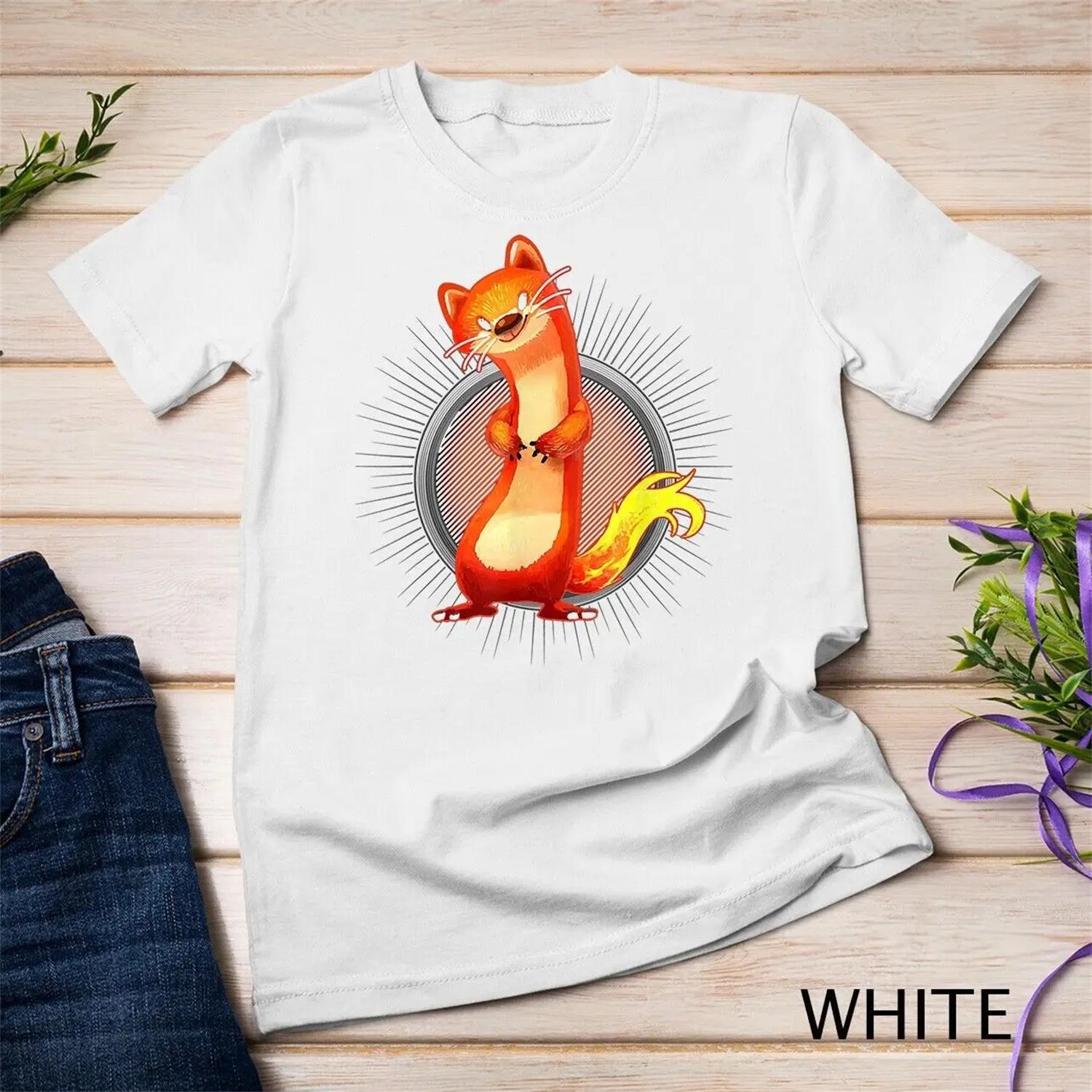 Cute And Funny Ferret T Shirt For Lovers Owners S