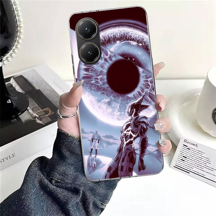One P-Punch-Man Garou Soft Phone Case For Xiaomi Redmi 15C 15 13C 13 Poco X5 X6 X7 F7 Ultra M7 12C 12 10 10C 9C 9A 9T 9 Fundas P