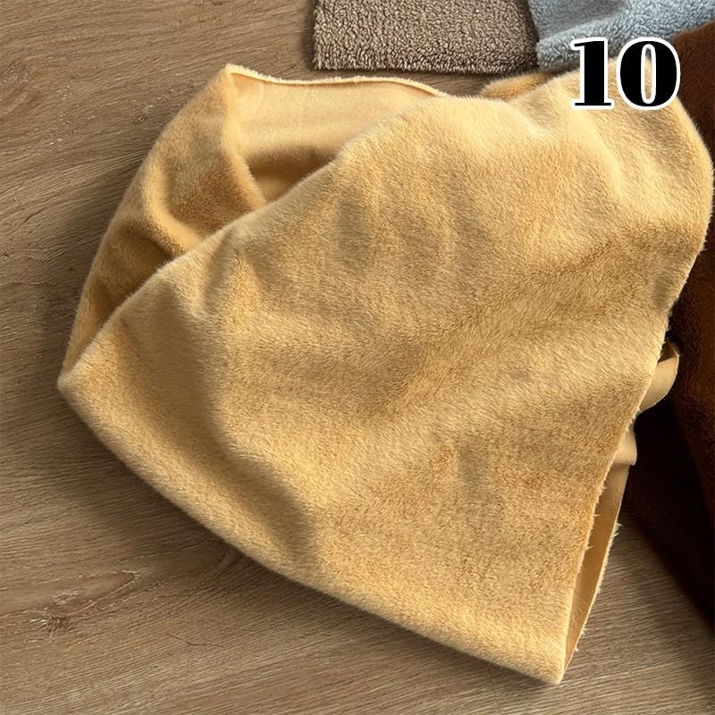 30x50cm Teddy Short Plush Fabric Elastic Doll Pillowcases Toys Diy Sewing Cloth Velvet Plush Handmade Sewing Quilting Fabric