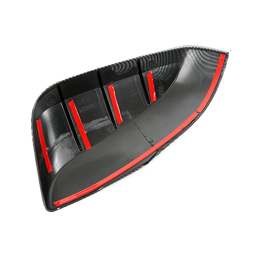 For Toyota Sienna 2024 2024 Carbon Fiber Color Side Mirror Cover Chrome Rear View Mirror Trim Exterior Color Change Sticker