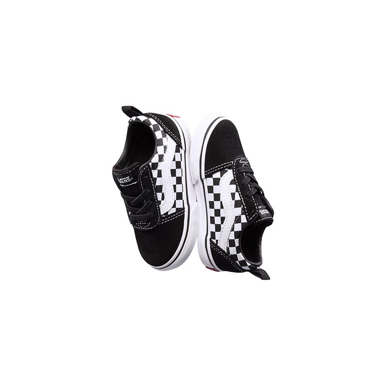 Vans Canvas Durable Low Top Skate Shoes Black And White Checkerboard Baby Sneakers VN0A3QU1PVJ