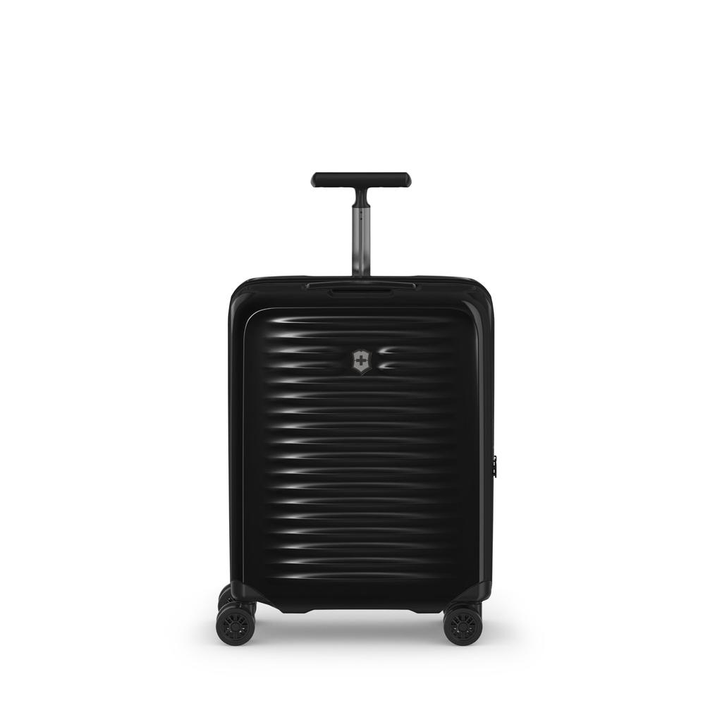 Airox Global Ultralight Carry Business Cabin Dual Caster Butterfly Zipper Black 612497 [Victorinox] Carry-On Carry-On Suitcase, Bag, Travel, Trip,
