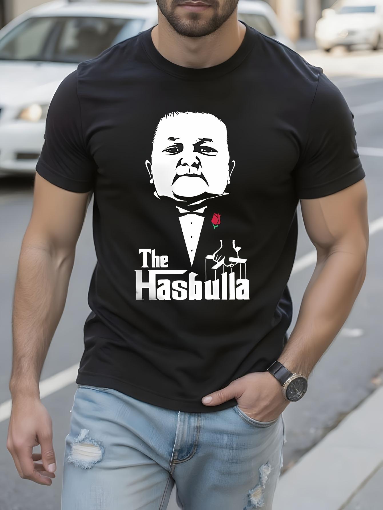 Funny Tshirt Funny Hasbulla Godfather Viral Video Tee - B... XXXL