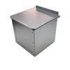 Asai Shoten Alumite Bread 12cm 1 Loaf with Lid Pan, Square, Capacity,
