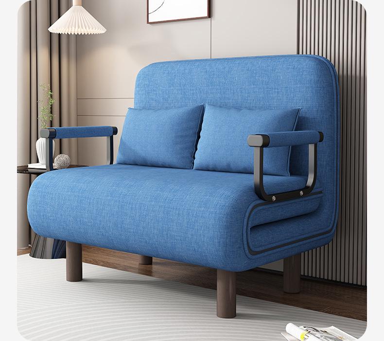Foldable Two-in-One Sofa Bed for Small Spaces – Multi-functional and Stylish, Double Pull-out and Extendable