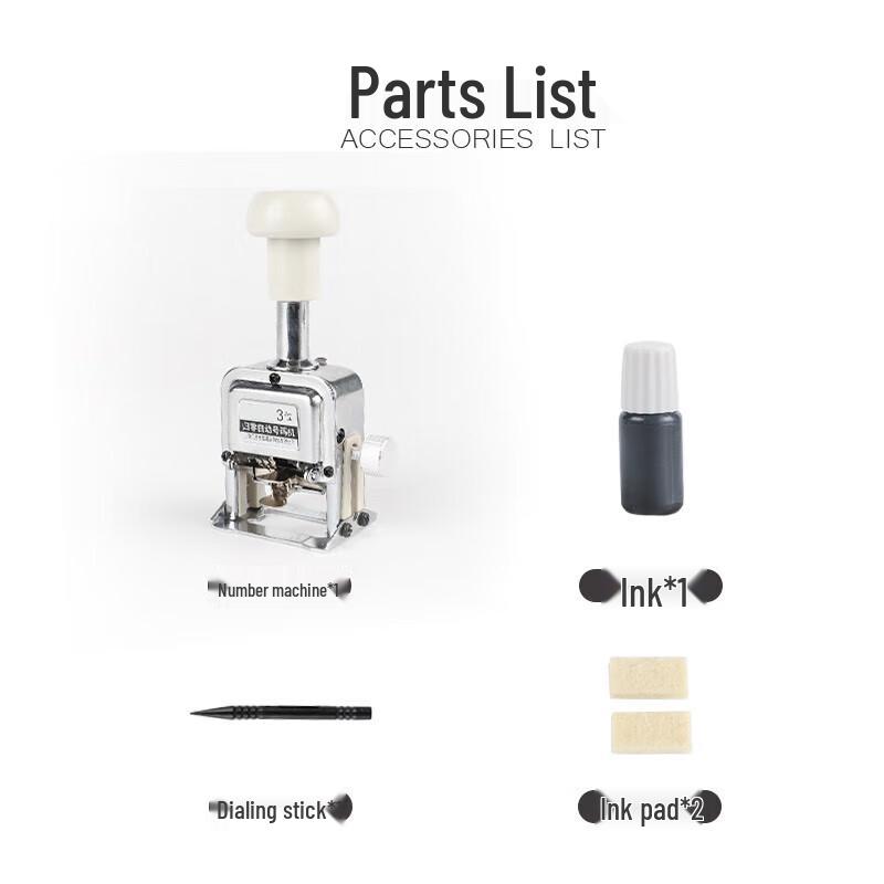 Automatic Reset Page Numbering Machine