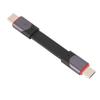 USB 4.0 Kábel 40 Gbps Prenos Dát PD 60 W Krátky Typ C Rýchlonabíjací Kábel pre Thunderbolt 3 Kábel
