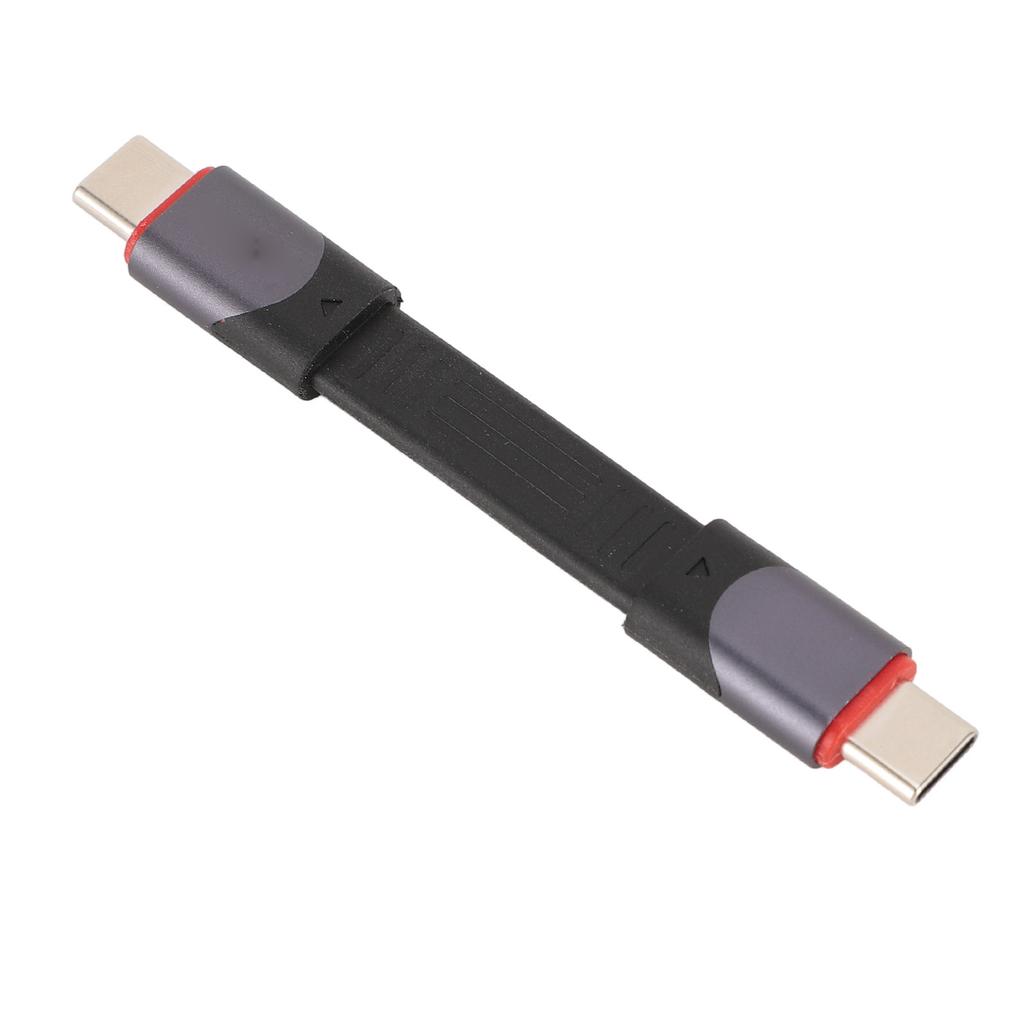 USB 4.0 Kábel 40 Gbps Prenos Dát PD 60 W Krátky Typ C Rýchlonabíjací Kábel pre Thunderbolt 3 Kábel