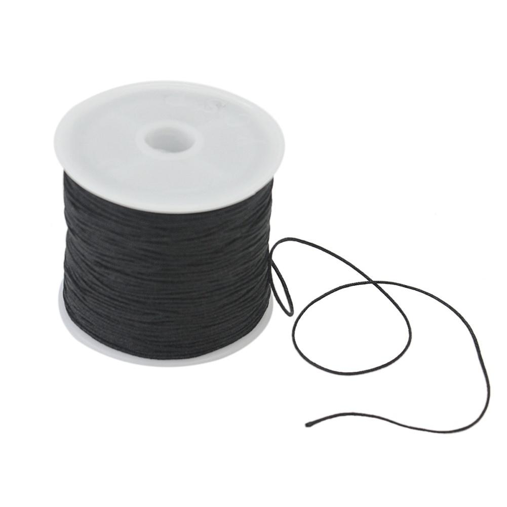 50 m//Rouleau 150D Plat Sew Cire ligne fait main tricot bricolage Cuir Couture fibre fil